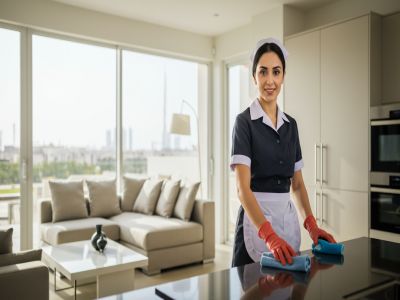عاملة منزلية بالشهر الخرج