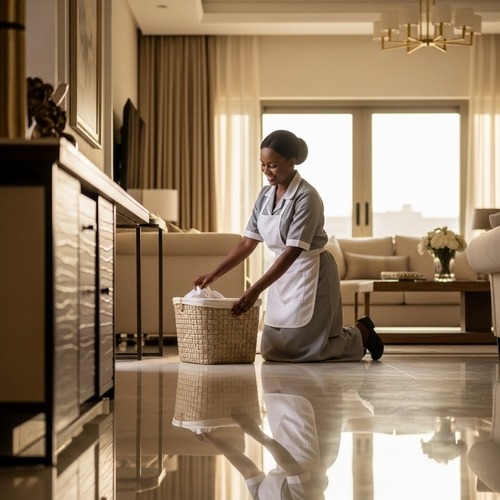 عاملات كينيا بالشهر تبوك