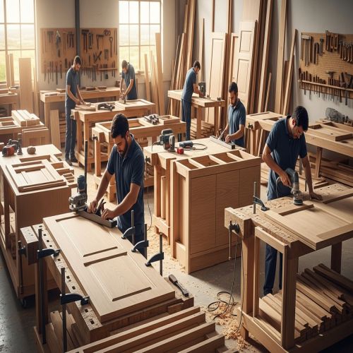 ورشة نجارة بالراكة الخبر