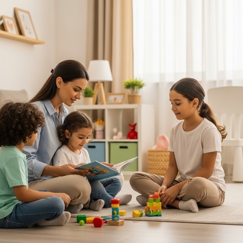 جليسة اطفال الدمام