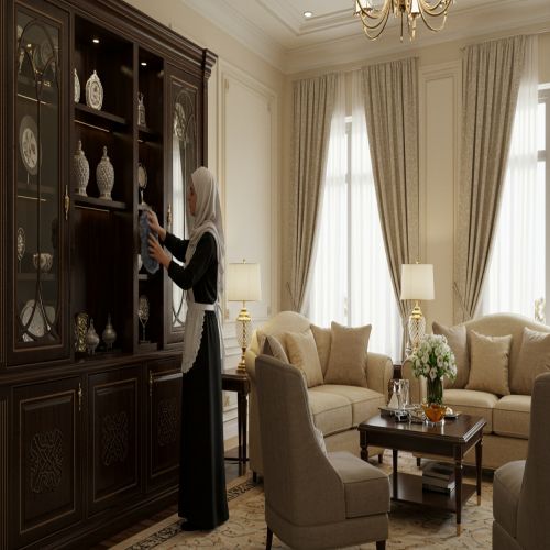 خادمات بالشهر المدينة حى نبلاء