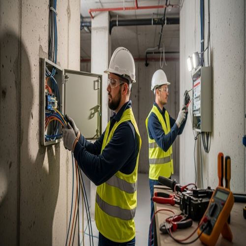 فحص وصيانة الكهرباء بالقطيف