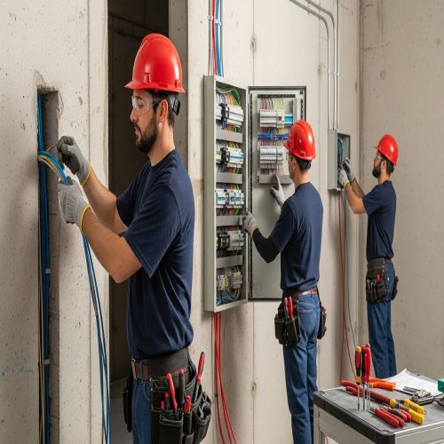 كهربائي تاسيس منازل الجبيل