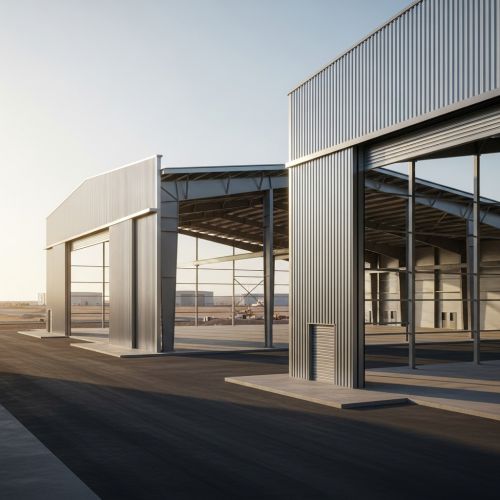 تركيب هناجر ومستودعات حديد الاحساء