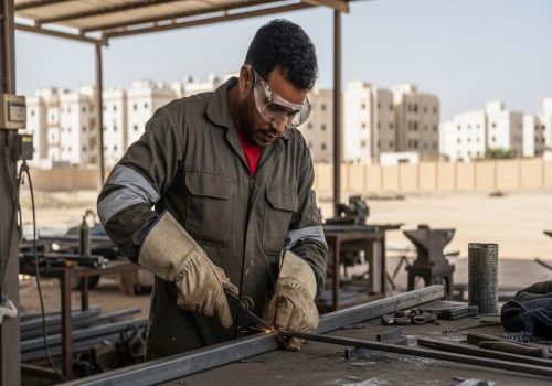 لحام حديد الدمام