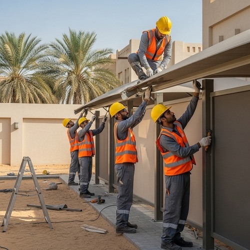 تركيب مظلات القطيف