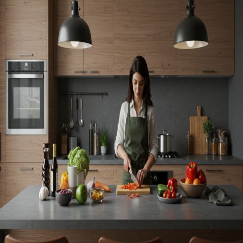 مطلوب طباخة في الجبيل