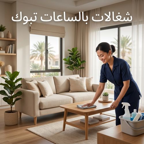 شغالات بالساعات تبوك